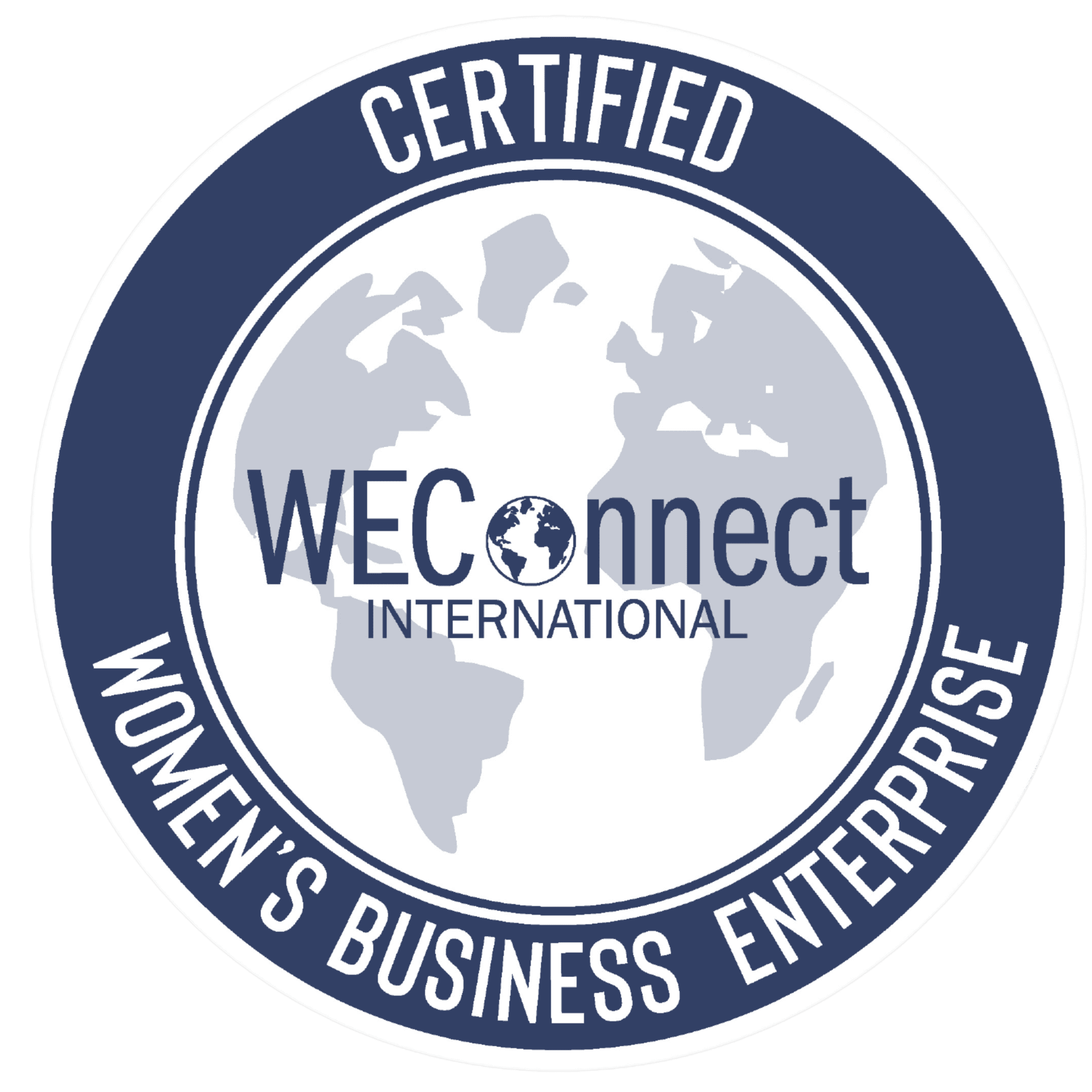 WEConnect Certification Seal Blue